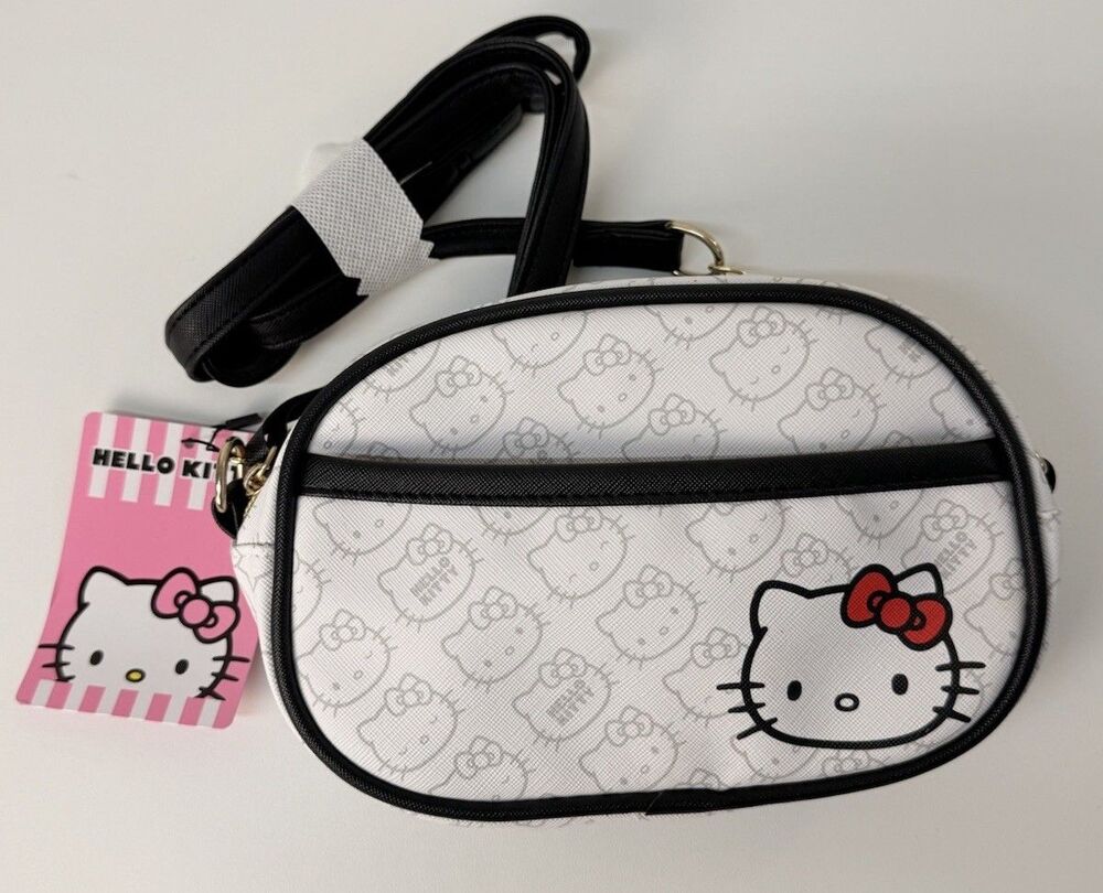 New Hello Kitty Sanrio Purse White Small Bag NWT